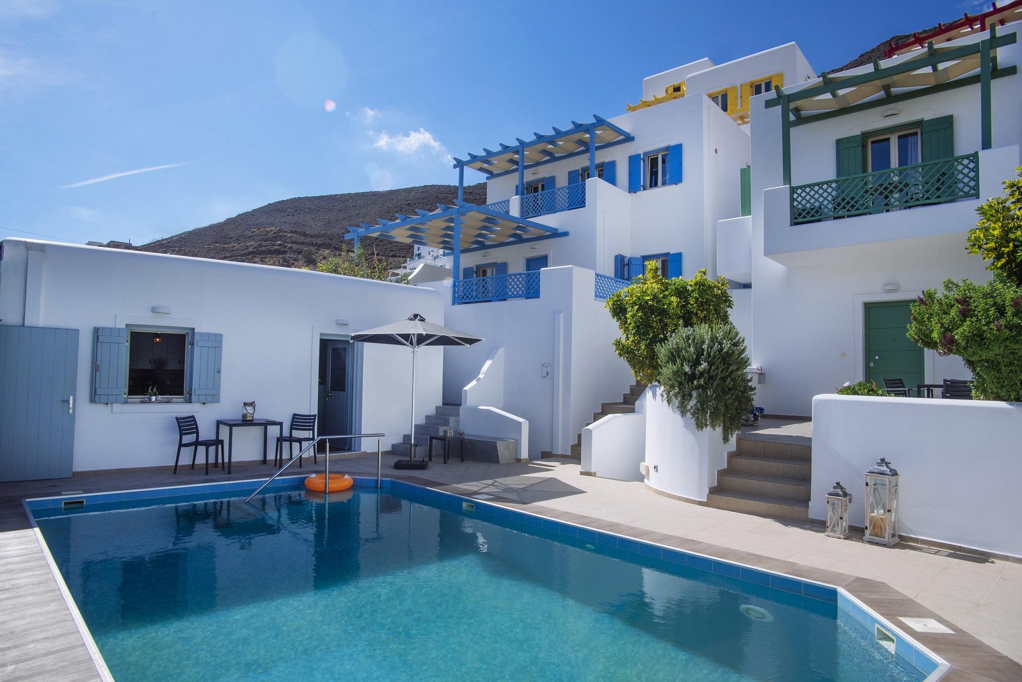 Aelia Apartments & Suites Livadi  Exterior foto
