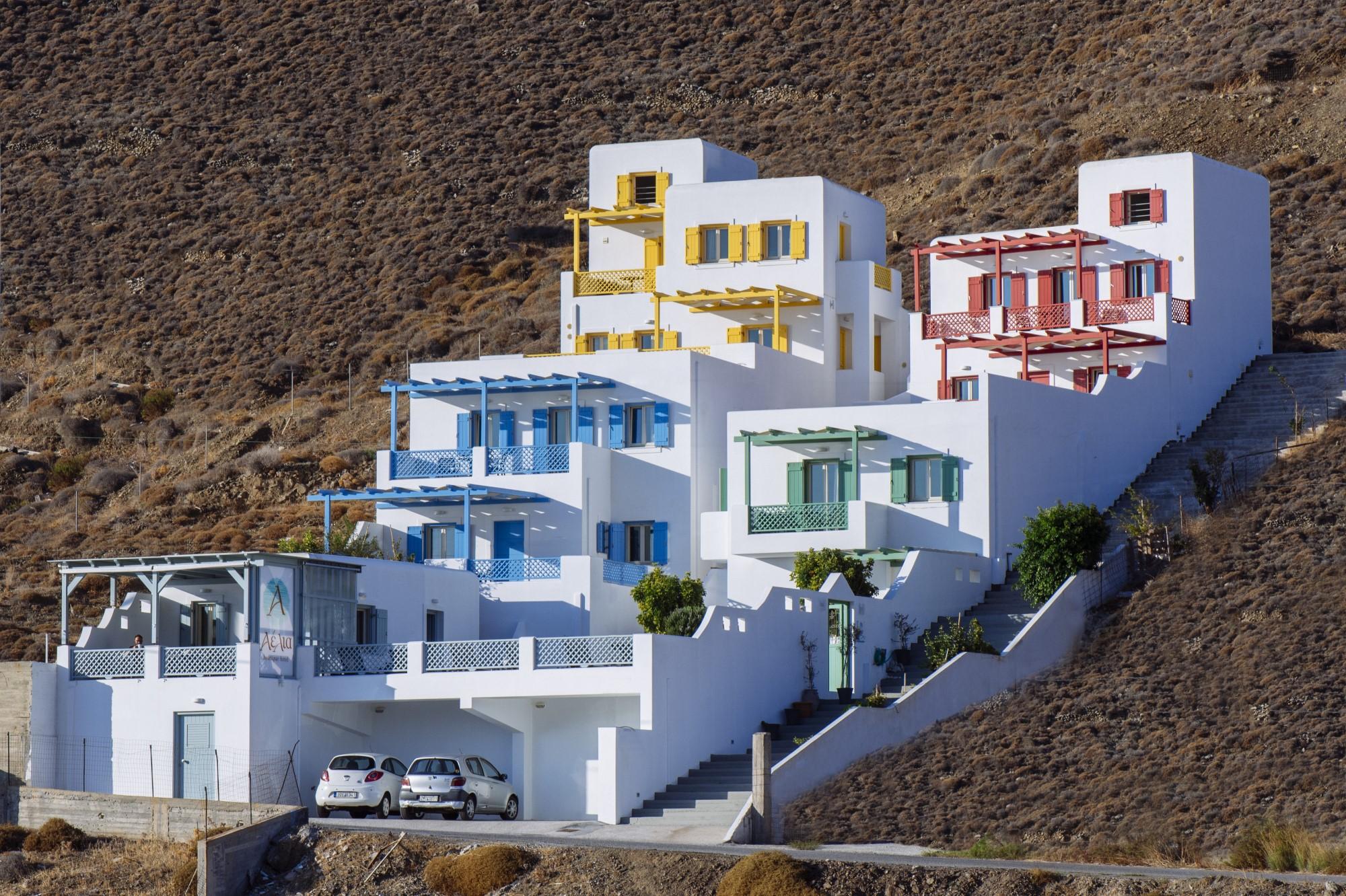 Aelia Apartments & Suites Livadi  Exterior foto